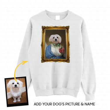 Personalized Dog Gift Idea - Royal Dog's Portrait 23 For Dog Lovers - Standard Crew Neck Sweatshirt